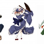 Alice as Zappa, Yuyuko as Anji, Youmu as Baiken